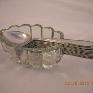 Princess House Glass Spoon Holder
